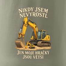 Nikdy jsem nevyrostl jen moje bagry jsou větší