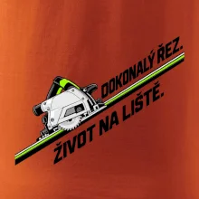 Dokonalý řez život na vodicí liště