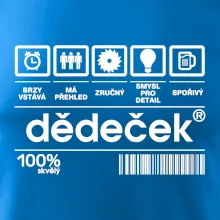 Čárový kód dědeček