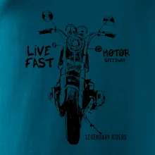 Motorka kresba live fast