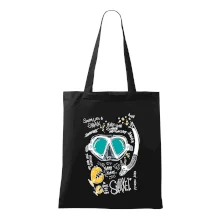 Potapěčské brýle text