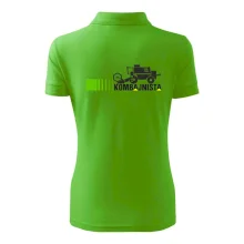 Kombajnista zelená a žlutá