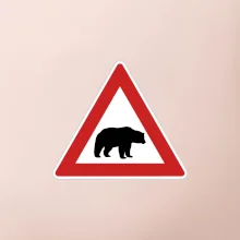 Dopravní značka - Pozor lední medvěd