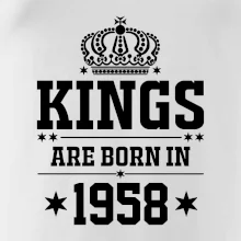 Kings are born in 1958