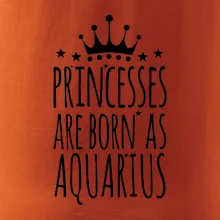 Princesses are born as Aquarius - Vodnář