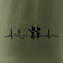 EKG synchronizované plavání