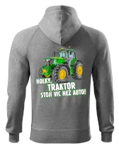 Holky, traktor stojí víc než auto