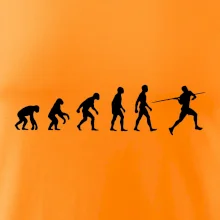 Evoluce hod oštěpem