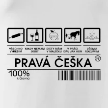 Čárový kód  - Pravá Češka