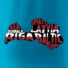 Mapy - názvy měst - Lotyšsko