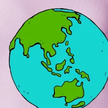 Planeta na prsu - Austrálie