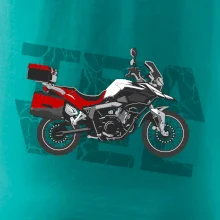 Cestovní enduro červená