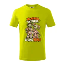Zombie děti maminko tatínku už jsme vstali