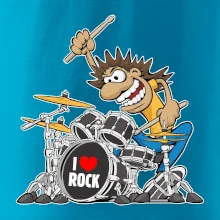 I love rock bubeník