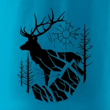 Jelen v lese křivky