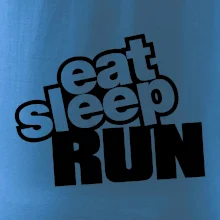 Eat sleep run velké