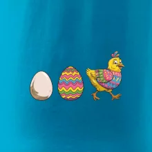 Evoluce vajíčka - velikonoce - slepice