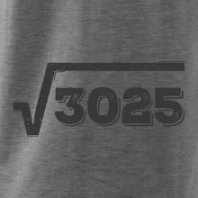 Narozeniny odmocnina 55