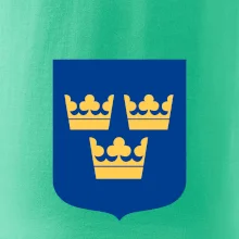 Švédský znak tři korunky velký