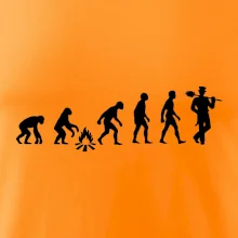 Evoluce kominík v klobouku