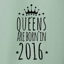 Queens are born in 2016