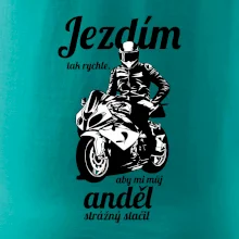 Silniční motorka - jezdím tak rychle, aby mi můj anděl strážný stačil