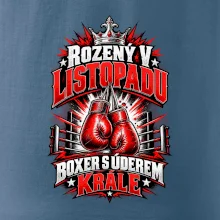 Listopadový boxer s úderem krále