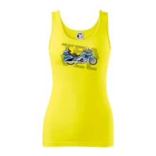 Cestovní motorka Amerika modrá