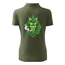 Zhulený lev zelený