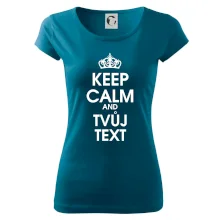 Keep calm - váš text