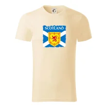 Skotská vlajka s erbem lva