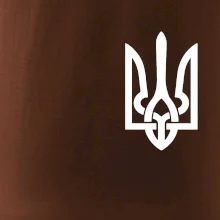 Ukrajina trojzubec prso