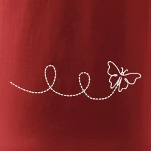 Dráha letu motýla - smyčka