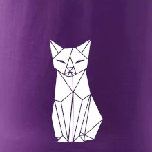 Origami kočka zepředu