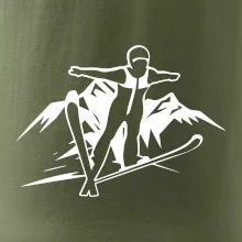 Letící skokan bílý