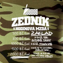 Hodinová mzda zedník