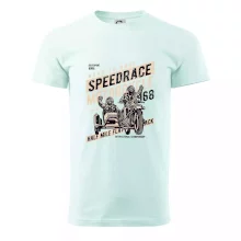 Speedrace motrcycle half mile