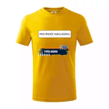 Stavba - vlastní nápis - náklaďák