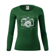 Nákres starý fotoaparát