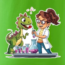 Chemik a dinosaurus - Holka