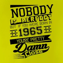 Nobody is perfect - 1965