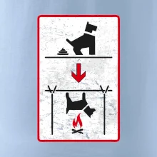 Tričko pro odpůrce sraní na chodníku