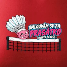 Badminton omluva za prasátko