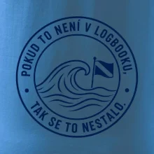Pokud to není v logbooku kruhové razítko s vlnou a vlajkou