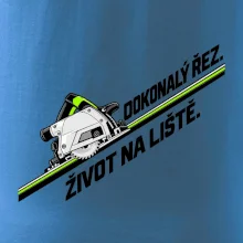 Dokonalý řez život na vodicí liště