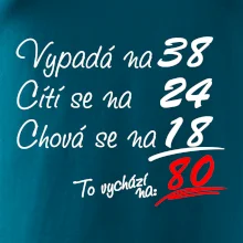 Vypadá, cítí se, chová se - 80 let