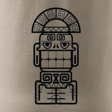 Mayové - socha se zuby