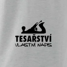 Tesařství - hoblík (vlastní nápis)