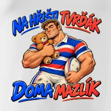 Na hřišti tvrďák, doma mazlík