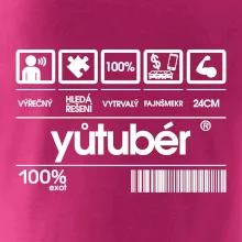 Čárový kód - youtuber